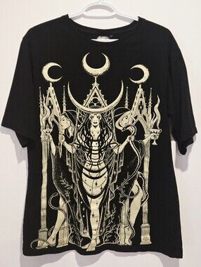 🌙 Restyle Goddess Hecate Oversized Tee 🖤